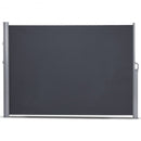 118.5" x 63" Patio Retractable Folding Side Awning Screen Privacy Divider