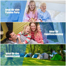 2 Person Waterproof Sleeping Bag with 2 Pillows-Blue