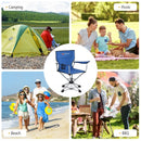 360° Free Rotation Collapsible Portable Swivel Camping Chair
