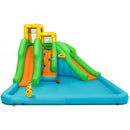 Inflatable Water Park Bounce House with Climbing Wall Without Blower