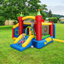 Inflatable Bounce House Kids Slide Jumping Castle Without Blower