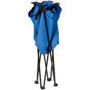 Portable Tub Cooler with Folding Stand and Carry Bag-Blue
