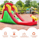 Inflatable Water Slide Bounce House with Climbing Wall and Jumper Without Blower