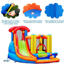 Inflatable Water Slide Bounce House with Pool and Cannon without Blower