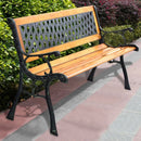 Outdoor Cast Iron Patio Bench