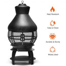 Patio Wood Burning Chimenea Fireplace