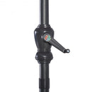 10FT Patio Umbrella 6 Ribs Market Steel Tilt W- Crank Outdoor Garden without Weight Base-Burgundy