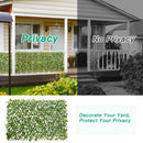 3 Pcs Retractable Artificial Leaf Faux Ivy Privacy Fence Screen Expandable