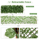 3 Pcs Retractable Artificial Leaf Faux Ivy Privacy Fence Screen Expandable