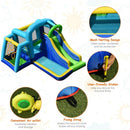 5 In 1 Kids Inflatable Climbing Bounce House without Blower