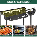 225 000-BTU Portable Propane 3 Burner Gas Cooker