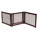 24 Inch Configurable Folding 3 Panel Wood Dog Fence