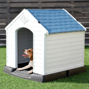 Indoor-Outdoor Waterproof Plastic Dog House Pet Puppy Shelter