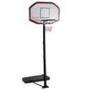 43 Inch Indoor-Outdoor Height Adjustable Basketball Hoop
