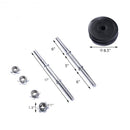 66 lbs Adjustable Cap Gym Weight Dumbbell Set