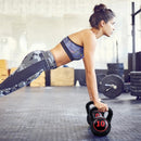 3 Pcs 5 10 15lbs Kettlebell Kettle Bell Weight Set