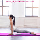 4' x 8' x 2" Gymnastics Mat Folding Anti-Tear Gymnastics Panel Mats