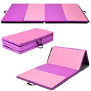 4' x 8' x 2" Gymnastics Mat Folding Anti-Tear Gymnastics Panel Mats