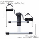 Folding Under Desk Indoor Pedal Exercise Bike for Arms Legs