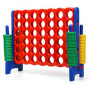 Jumbo 4-to-Score Giant Game Set with 42 Jumbo Rings & Quick-Release Slider-Blue
