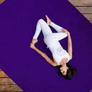 7' x 5' x 8 mm Thick Workout Yoga Mat-Purple
