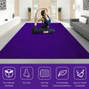 7' x 5' x 8 mm Thick Workout Yoga Mat-Purple