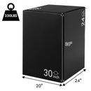 Fitness 3 in 1 Foam Jumping Box Plyometric Box for Jump Training