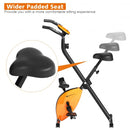 Folding Magnetic Upright Exercise Indoor Cycling Stationary Bike for Gym Cardio