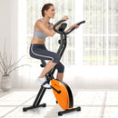 Folding Magnetic Upright Exercise Indoor Cycling Stationary Bike for Gym Cardio