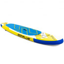 11ft Inflatable Stand Up Paddle Board with Aluminum Paddle-Yellow
