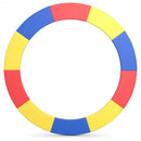 12FT Trampoline Replacement Safety Pad Bounce Frame-Multicolor