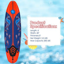 6' Surf Foamie Boards Surfing Beach Surfboard-Red