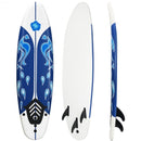 6' Surf Foamie Boards Surfing Beach Surfboard-White