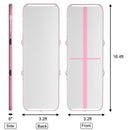 Air Track Inflatable Gymnastics Tumbling Mat with Pump-Pink