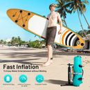11' Inflatable Stand up Paddle Board Surfboard SUP with Bag
