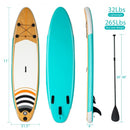 11' Inflatable Stand up Paddle Board Surfboard SUP with Bag
