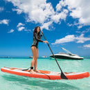 Inflatable Stand Up Paddle Board with Backpack Aluminum Paddle Pump-M