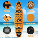 Inflatable Stand Up Paddle Board with Backpack Aluminum Paddle Pump-L