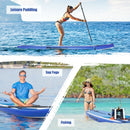 10.6' Inflatable Adjustable Paddle Board with Carry Bag