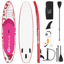 11' Inflatable Adjustable Paddle Board with Carry Bag