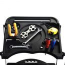 3-Step Foldable Platform Ladder 330 LBS Capacity withTray