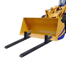 4000 lbs Capacity Skidsteer Tractor Chain Clamp Forks for Loader Bucket Tractor