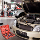 28 pcs Pressure Tester Vacuum-Type Cooling System Refill Kit-Red