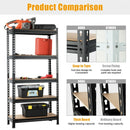 5-Tier Steel Shelving Unit Storage Shelves Heavy Duty Storage Rack