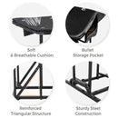 Foldable Shooting Bench with Adjustable Height Table