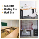 65 Inch Bamboo Modular Workbench Table