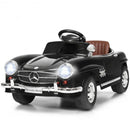 Licensed Mercedes Benz 6V Battery Powered Kids Ride On Car with Parent Remote Control-Black