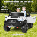 2*12V Licensed Toyota Hilux Ride On Truck Car 2-Seater 4WD with Remote White