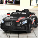 12V Kids Ride On Car with Remote Control-Black