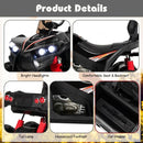 Kids Battery-Powered Ride-On Toy with 4WD-Black